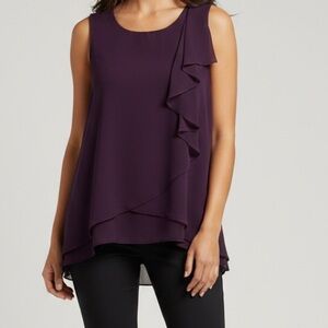 Cartise Side Ruffle Top